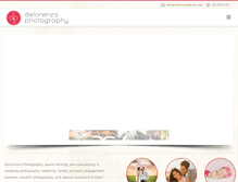 Tablet Screenshot of delorenzophoto.com